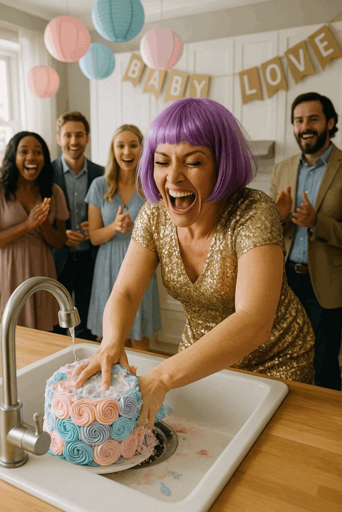 On my birthday, my cousin suddenly grabbed the cake and threw it straight into the sink — I froze in shock